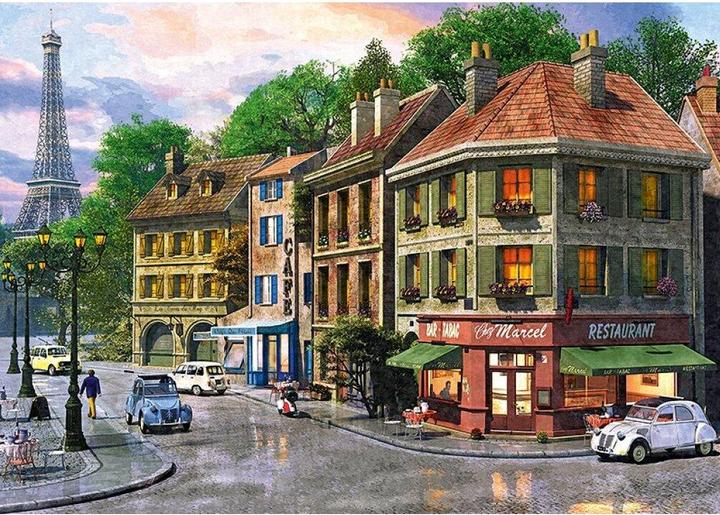 Actual product image Trefl Paris street view (6000 pieces)