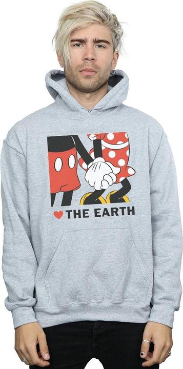 Image du produit Disney - Sweat à capuche MICKEY MOUSE HEART THE EARTH - Homme (4XL)
