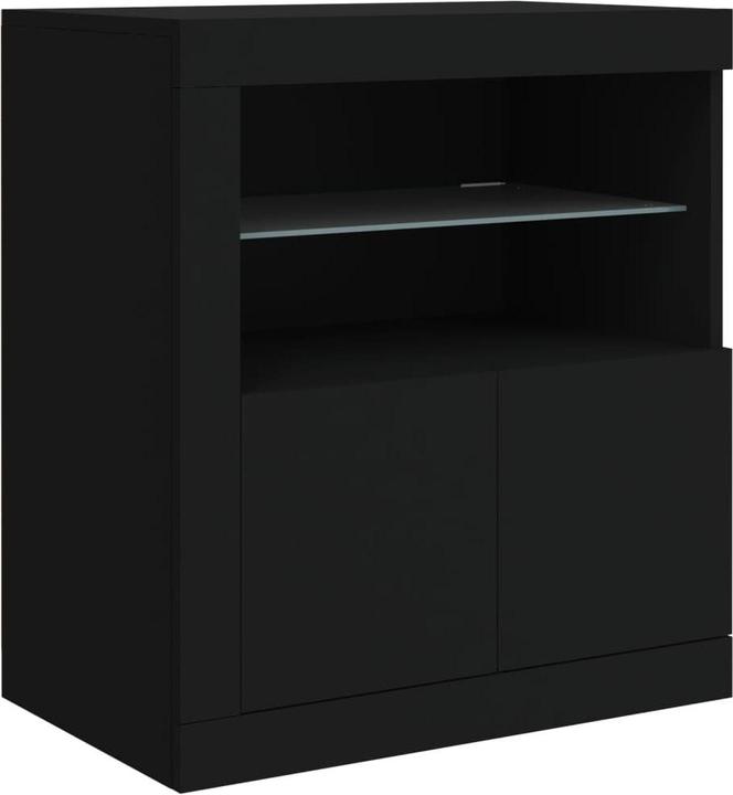 Actual product image VidaXL Sideboard mit LED-Leuchten (181.5 x 37 x 67 cm)