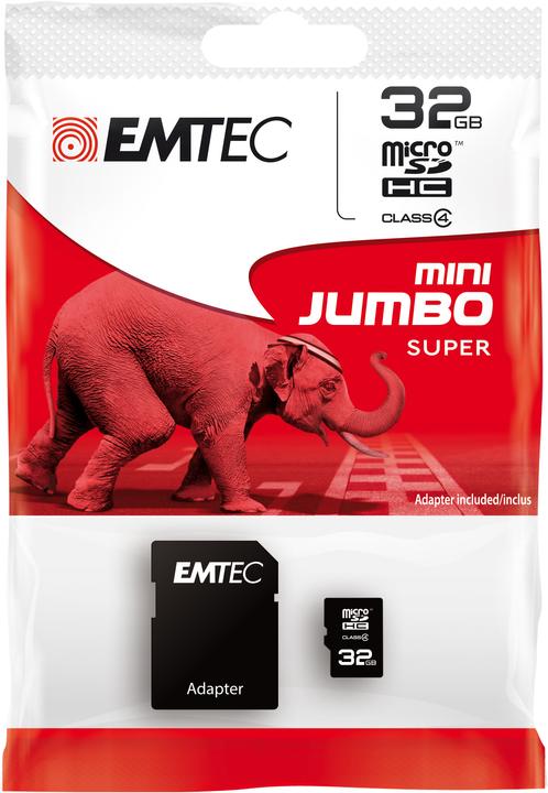 Immagine prodotto Emtec 32GB microSD Classe 4 (32 GB, microSD)