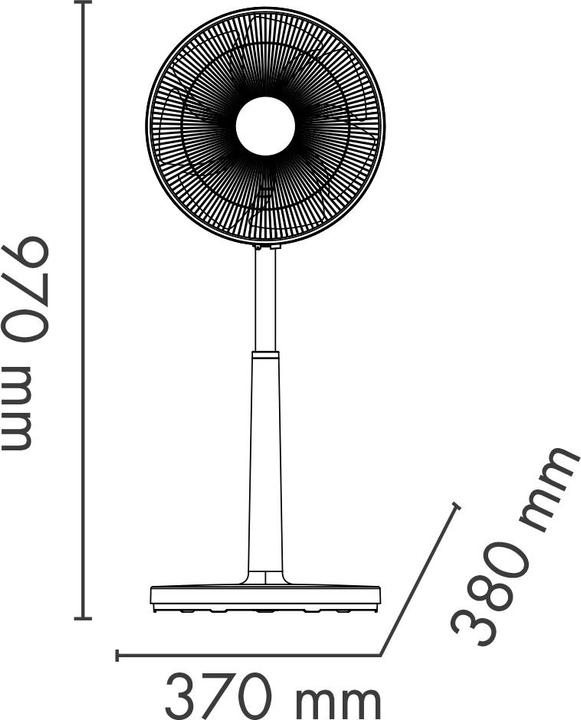 Immagine prodotto Argo Ventilatore da tavolo 61 db (61 dB)