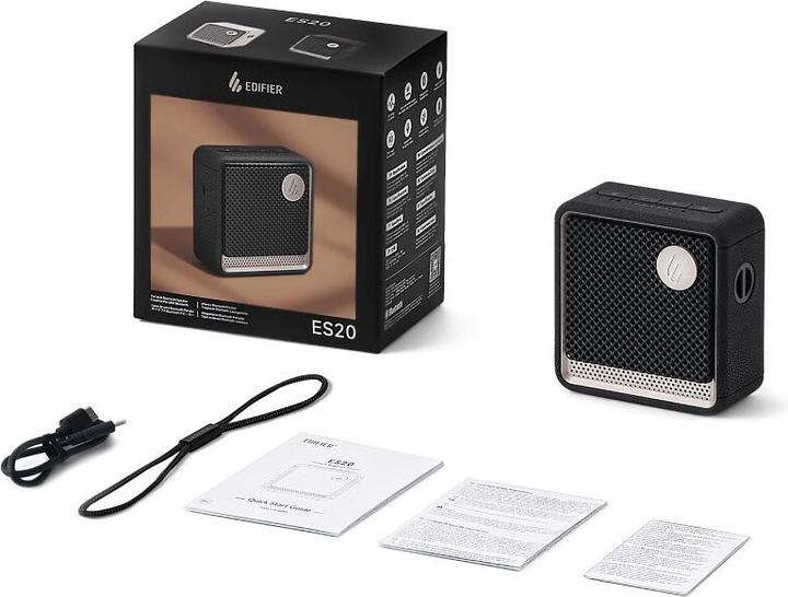 Produktbild Edifier ES20 Bluetooth Speaker (black) (15 h)