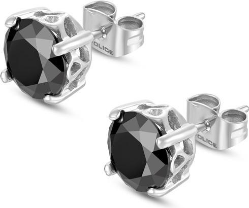 Actual product image Police Soul stud earrings (Stainless steel)