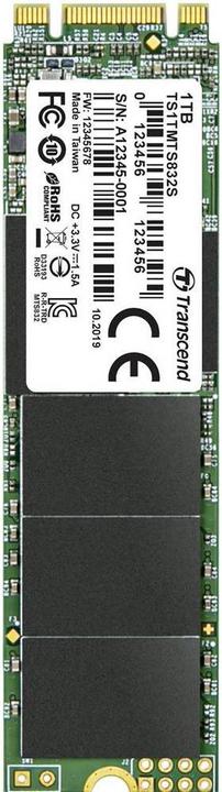 Image du produit Transcend SSD interne M.2 SATA 2280 832S (1000 Go, M.2 2280)