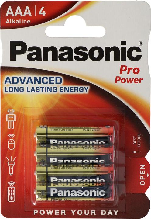 Panasonic Pro Power (4 pz., AAA, 1200 mAh)