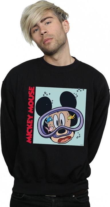 Actual product image Disney Mens Mickey Mouse Under Water Sweatshirt (3XL)