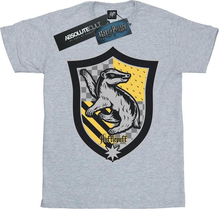 Immagine prodotto Hufflepuff Crest Flat Maglietta Ragazze (140, 146)