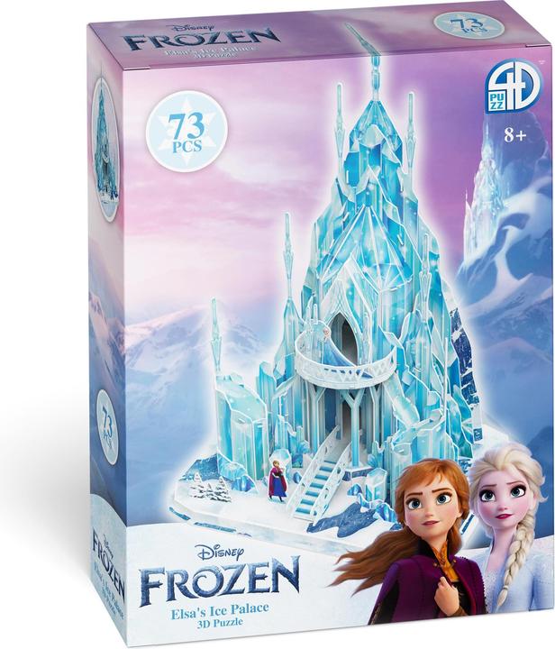 Immagine prodotto Disney Frozen - Puzzle 3 D del Castello del Palazzo di Ghiaccio 77 pezzi (51020) (77 pezzi)