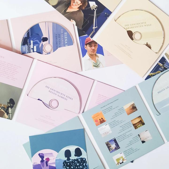 Actual product image The Neapolitan Saga (Elena Ferrante, Enea Boschen, Ulrike Haage, Martin Heindel, Hanna disc, Katja Langenbach, Christiane Rossbach, Rosalie Thomass, German)