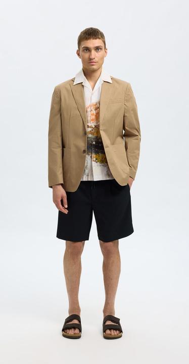 Actual product image Selected Homme Print Kurzarmhemd (L)