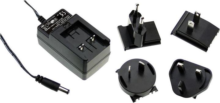 MeanWell Power Supply,Plug Top,18V,1.33A,24W