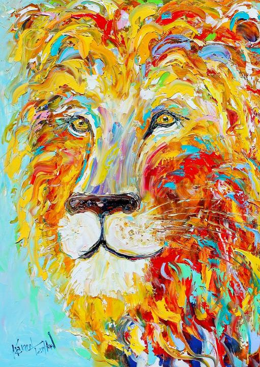 Immagine prodotto Enjoy Puzzle ENJOY-1416 - Leone colorato, puzzle da 1000 pezzi (1000 pezzi)