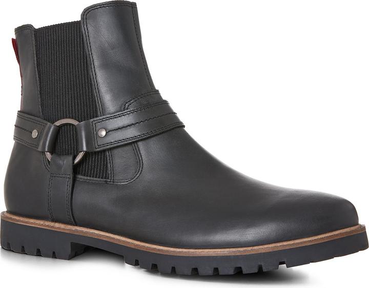 Produktbild Joe Browns Strap Detail Oiled Leather Biker Boots (43)