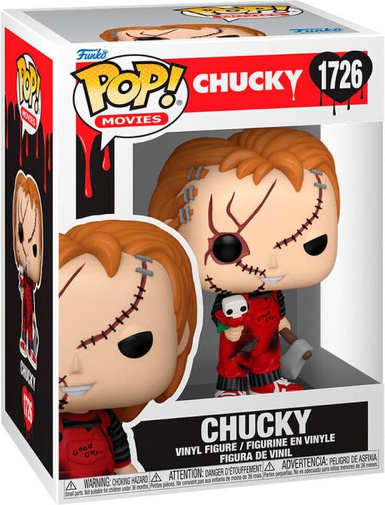 Actual product image Funko Chucky - The Murder Doll Valentines POP! Disney Vinyl Figure Chucky 9 cm