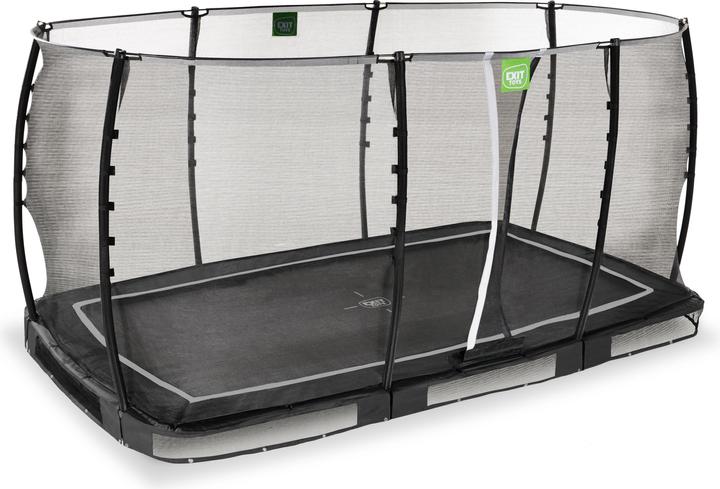 Image du produit Exit Allure Classic trampoline au sol 244x427cm - noir (266 cm)