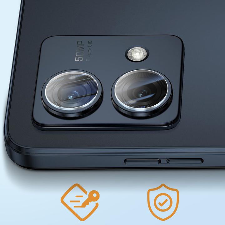 Actual product image Avizar Rear camera film, camera protection film (1 Piece, Motorola Moto G84)
