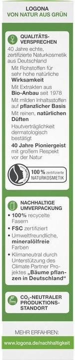 Image du produit Logona Crème pour le visage, renouvellement des cellules (30 ml, Crème 24h)