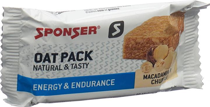 Produktbild Sponser Oat Pack (Macadamianuss, Chufas, 1 Stk., 60 g)