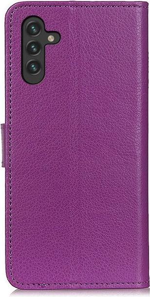 Produktbild MU Classic Litchi Leder Bookcover Series (Samsung Galaxy A13 5G, Samsung Galaxy A04S)