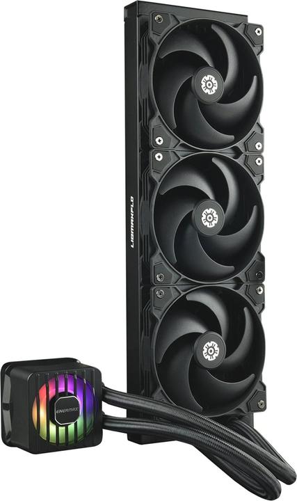Produktbild Enermax LIQMAXFLO SR 360mm CPU AIO Flüssigkeitskühler - Xtreme Doppelkammer PWM Pumpe