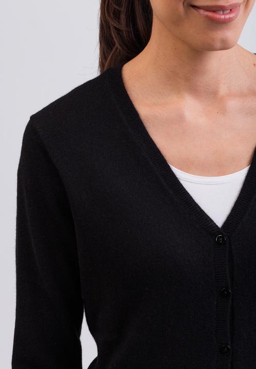 Actual product image Cash-Mere Kaschmir Cardigan V-Ausschnitt (M)