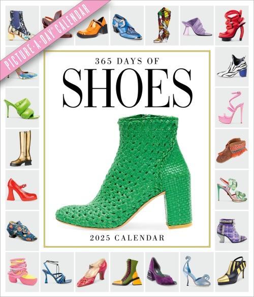 Actual product image 365 Days of Shoes Picture-A-Day® Wall Calendar 2025 (No binding, English)