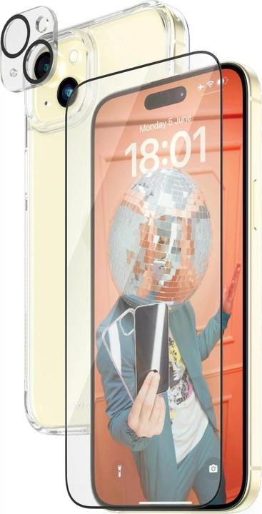 Immagine prodotto PanzerGlass Pacchetto 3-in-1 (1 Pezzo/i, Apple iPhone 15 Plus)