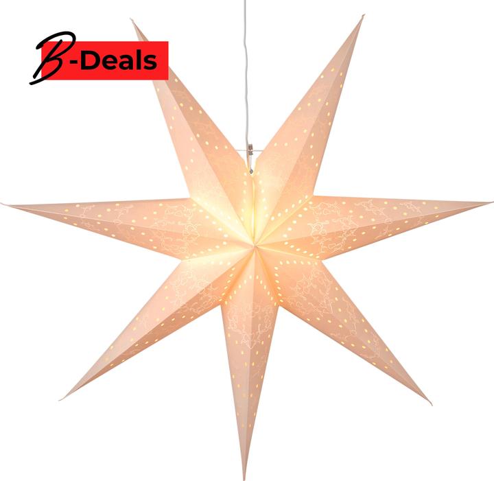 Star Trading Stelle di carta collezionabile da appendere | Finestra stella di Natale | Stella di carta illuminata