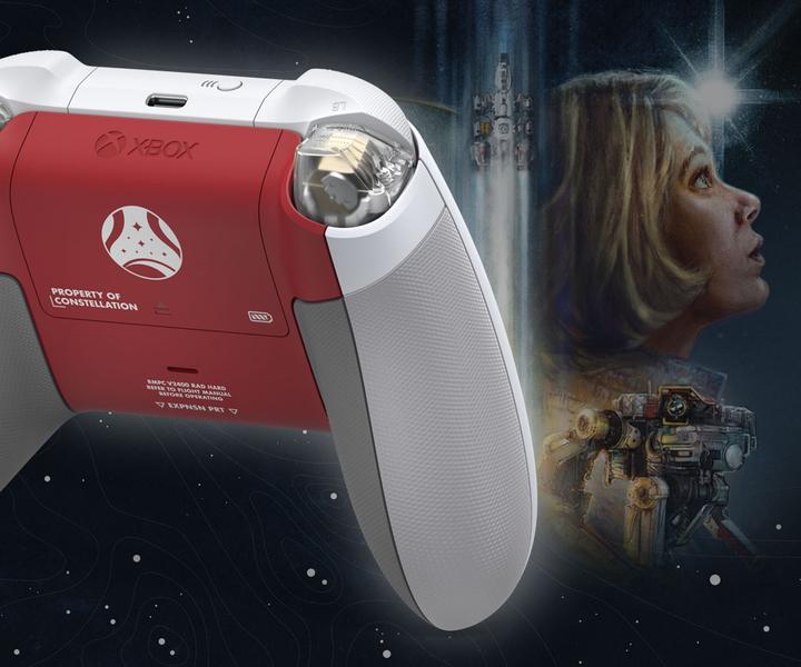 Actual product image Microsoft Xbox Wireless Controller - Starfield (Special Edition) (Xbox One S, Xbox Series S, PC, Xbox Series X, Xbox One X)