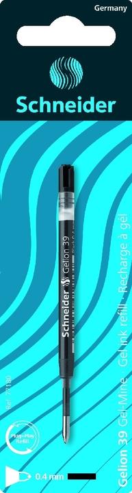 Actual product image Magni Gel refill Gelion 39 black (Gel mine, Black, 0.40 mm)