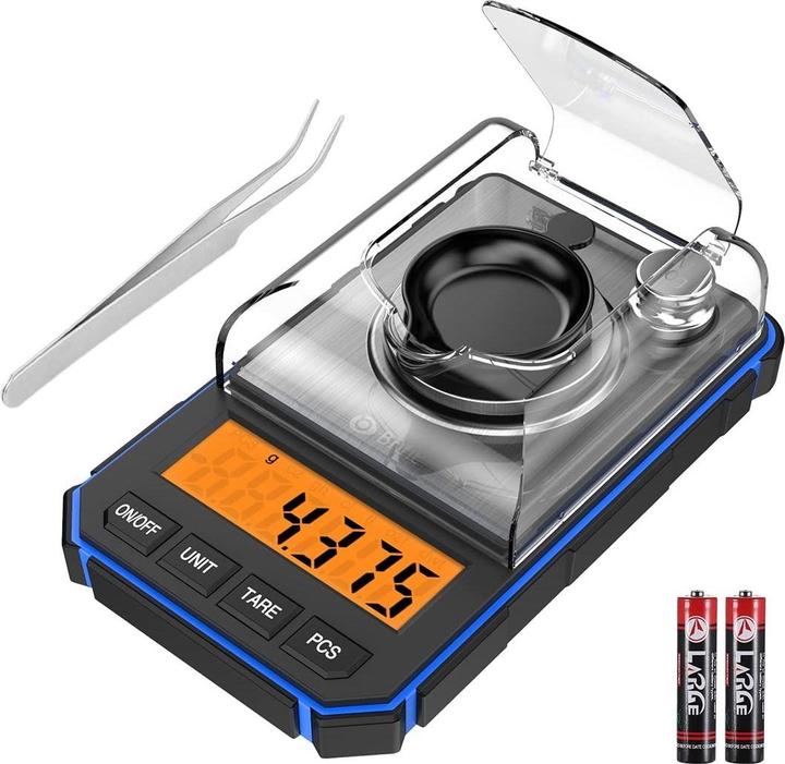 Produktbild Swissdetector Digitale Milligrammwaage - 0.001 g/50 g für Pulver - Gold - Schmuck