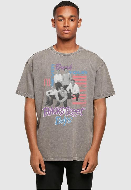 Produktbild Merchcode Backstreet Boys - INBYH Acid Washed Oversize Tee - 113777 (4XL)
