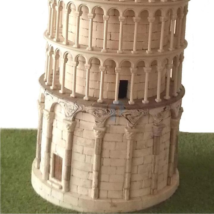 Immagine prodotto Block Cuit. Kit modello 3D in ceramica - Torre di Pisa (20 x 34 x 20 cm)