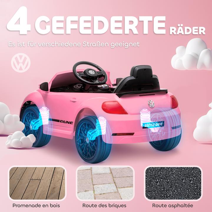 Produktbild Aiyaplay Kinder Elektroauto Kunststoff, Metall Rosa (12 V)