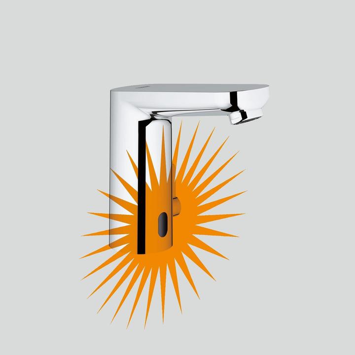 Immagine prodotto Grohe Rubinetto per lavabo a infrarossi Eurosmart CE con controllo della temperatura, alimentazione di