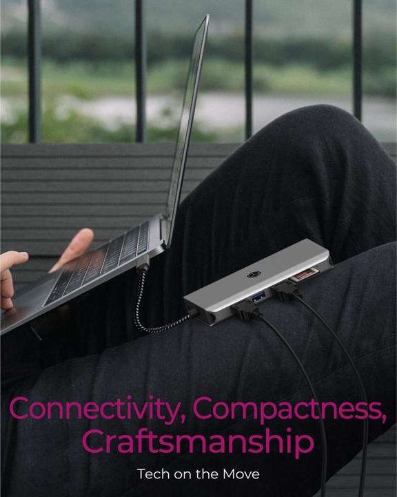 Actual product image Icy Box Dockingstation 12-in-1 USB Type-C (USB-C, 12 Ports)