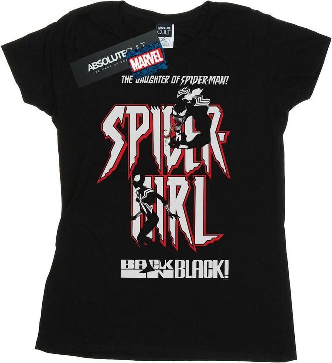 SpiderGirl Back In Black TShirt (L)