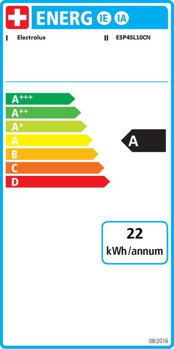 Energy Label Electrolux Esp4sl10cn
