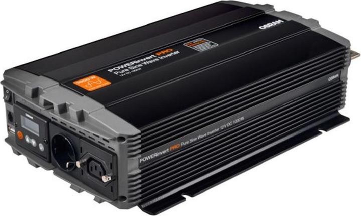 Produktbild Osram POWERinvert PRO Pure Sine Wave Inverter 12V DC 1000W RCD