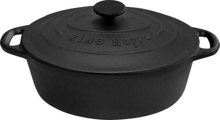 Immagine prodotto Kinghoff Padella in ghisa 33cm 6,2L KH-1111 (Pirofila + casseruola, Ghisa)