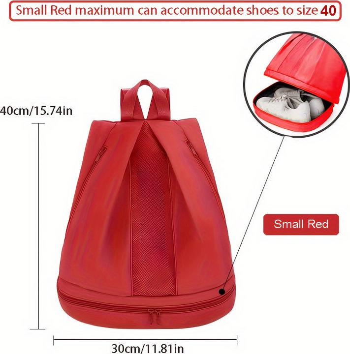 Produktbild Only-Bags.Store Schuhtasche, Outdoor-Sport Fitness Gym Bag, Wasserdicht Strand - Perfekte Reise Lagerung Rucksack