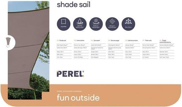 Actual product image Perel Awnings (360 x 360 cm)