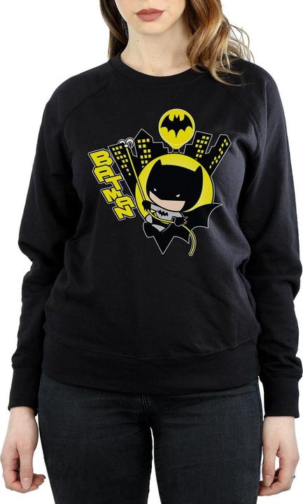 Immagine prodotto Chibi Batman Swinging Felpa Donna (S)