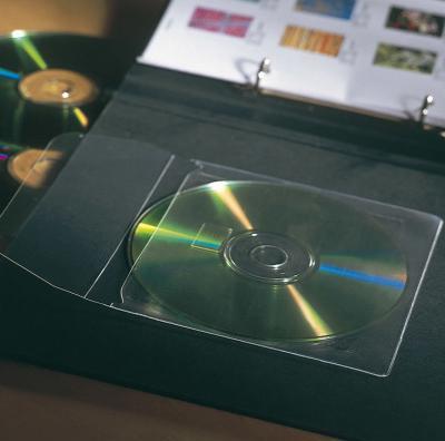Actual product image CD/DVD sleeve 127x127mm