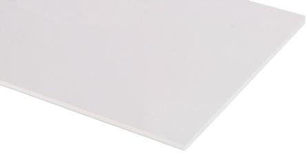 Actual product image Rs Pro White Plastic Sheet, 600mm x 600mm x 2.5mm