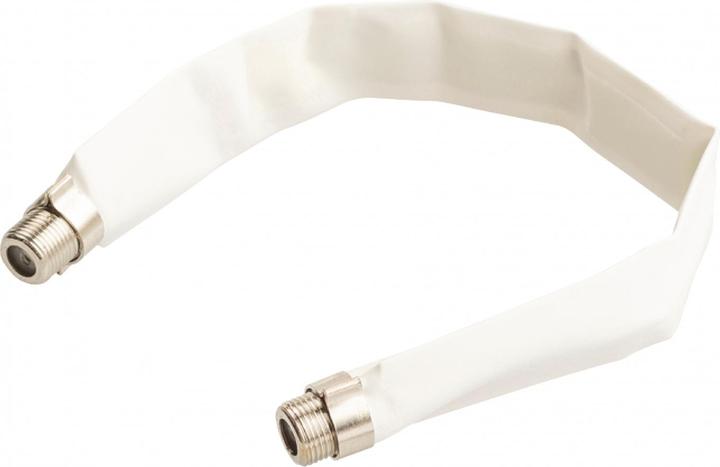 Actual product image Bandridge F-coupling to F-coupling as window feed-through for coaxial cable (antenna cable) (75 dB, Antenna cable)