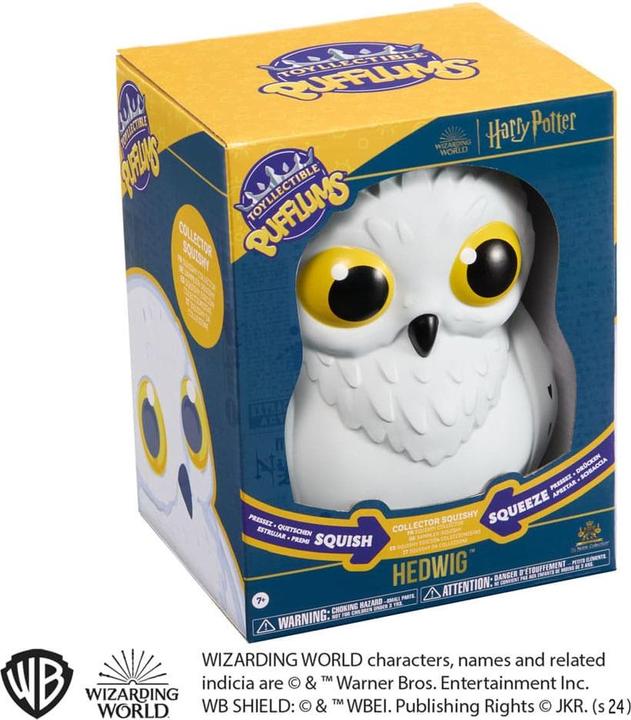 Image du produit Noble Collection Harry Potter Squishy Figure anti-stress Pufflums Hedwig 18 cm
