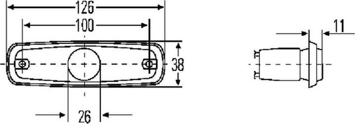 Image du produit Hella Feu arrière halogène pour DAF FRUEHAUF SCANIA FAUN MCI VDL