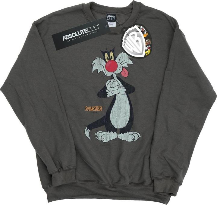 Produktbild Looney Tunes Sylvester Distressed Sweatshirt (L)