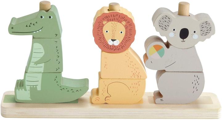 Produktbild Fisher-Price Stapel-Tierwelt aus Holz